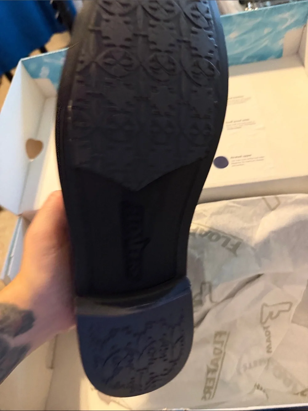 Floafers Men's Black Casual Slip-On Loafers NIB